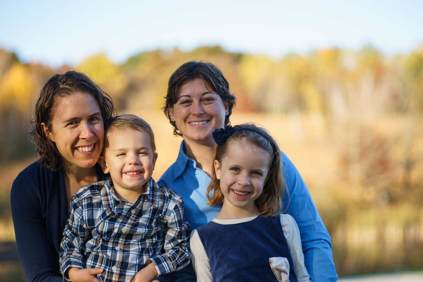 Eagan Family Photography - fall family portrait