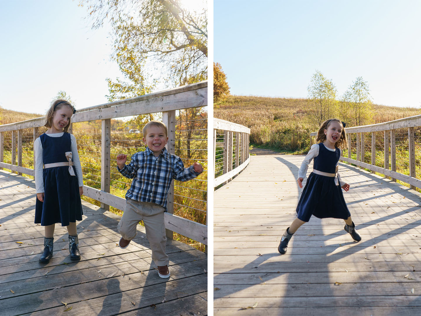 Eagan Family Photography - bridge dancing