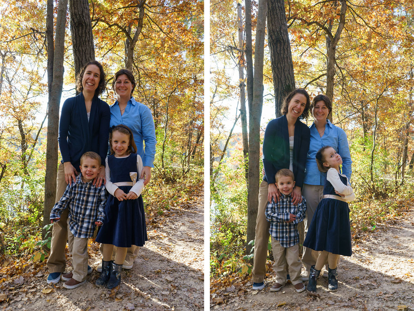 Eagan Family Photography - forest path portrait
