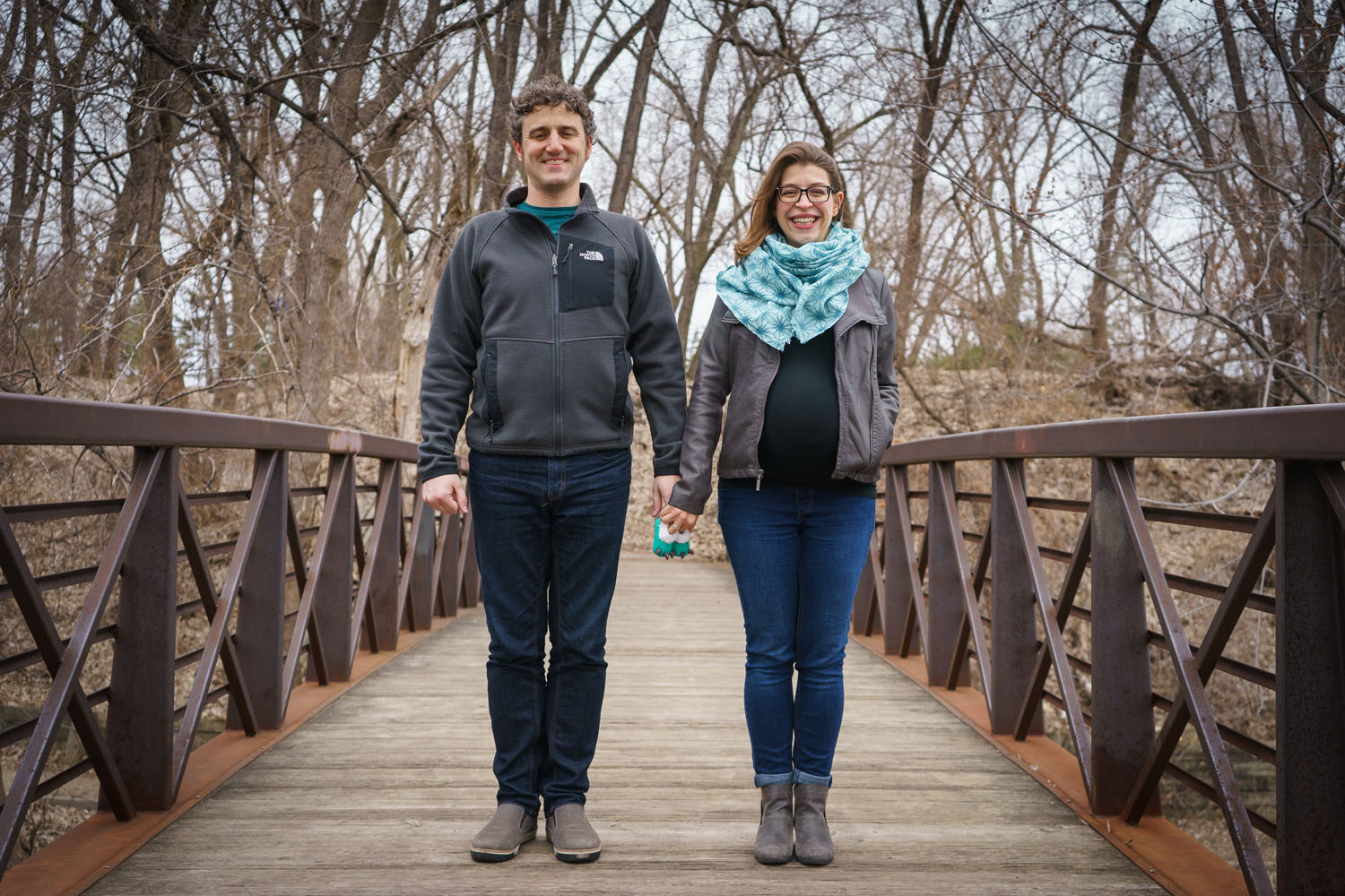 River Road Maternity Session - monster baby shoes